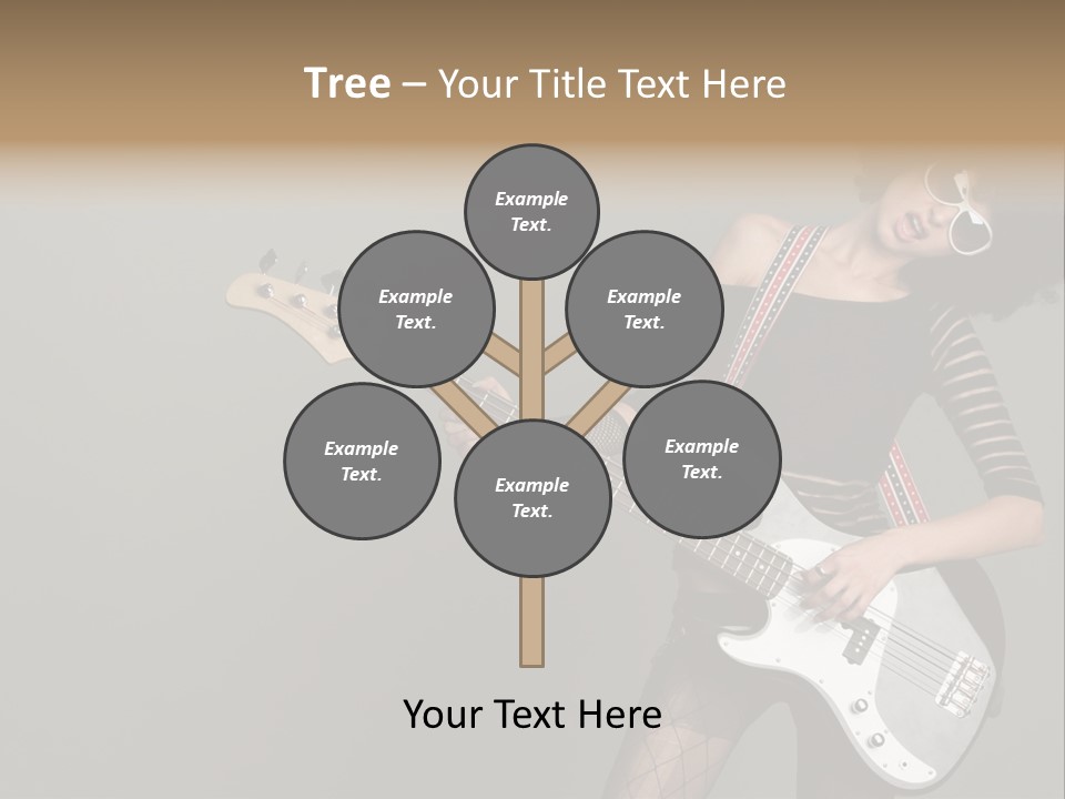 Fun Females Pose PowerPoint Template