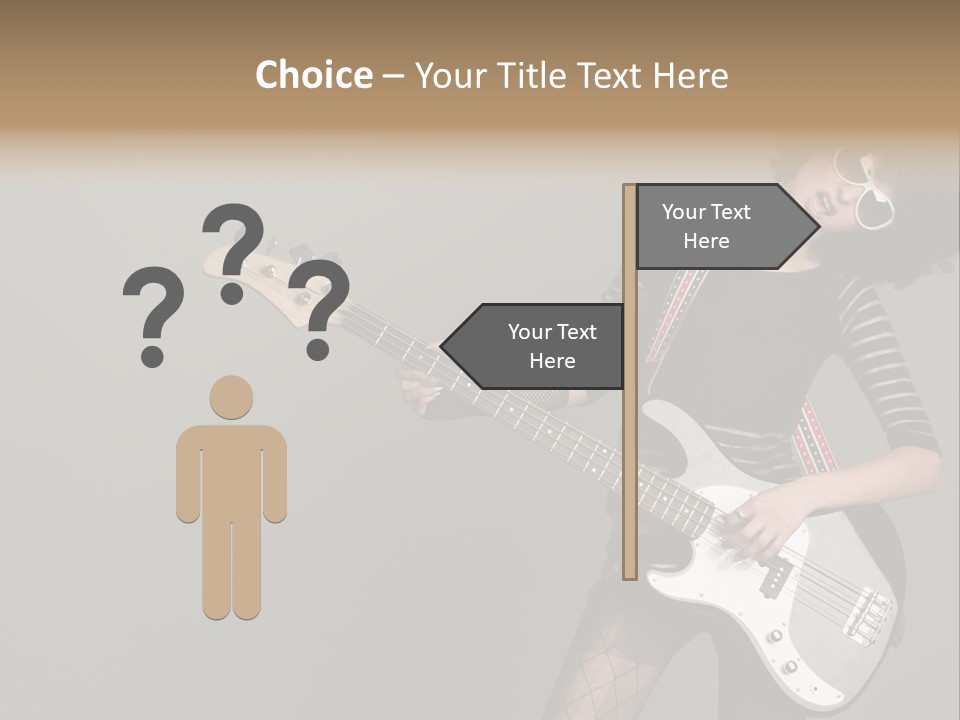 Fun Females Pose PowerPoint Template