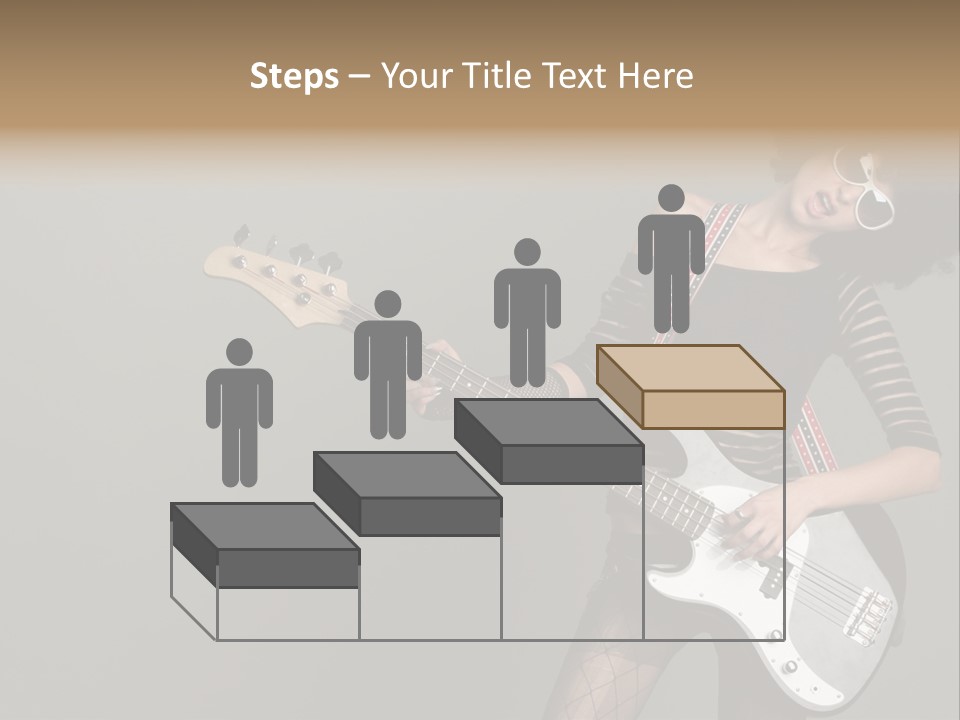 Fun Females Pose PowerPoint Template