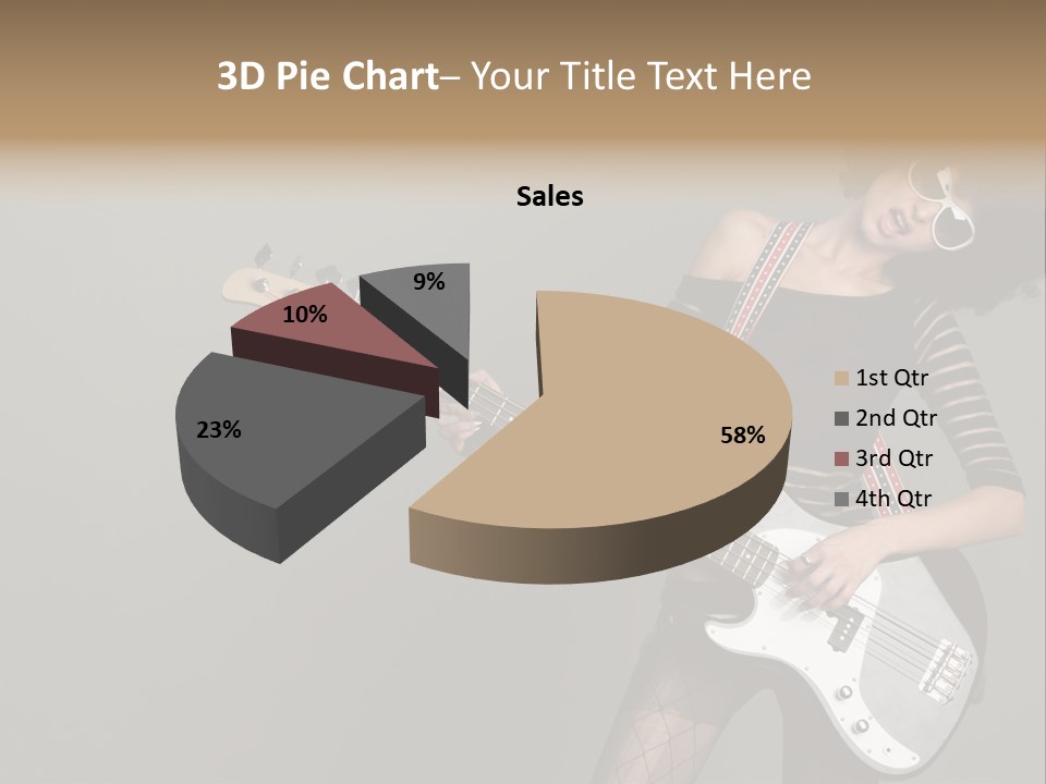 Fun Females Pose PowerPoint Template