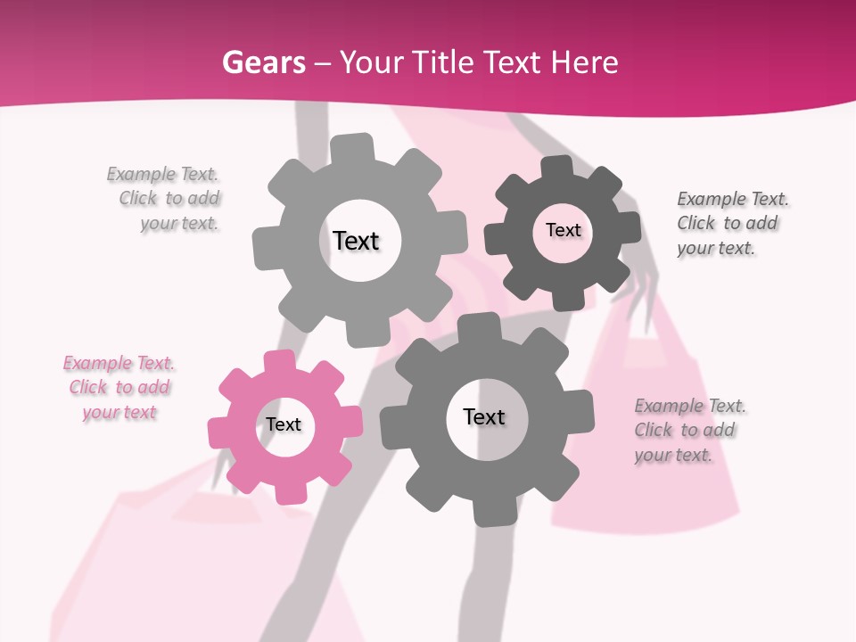 Short Fashion Beautiful PowerPoint Template