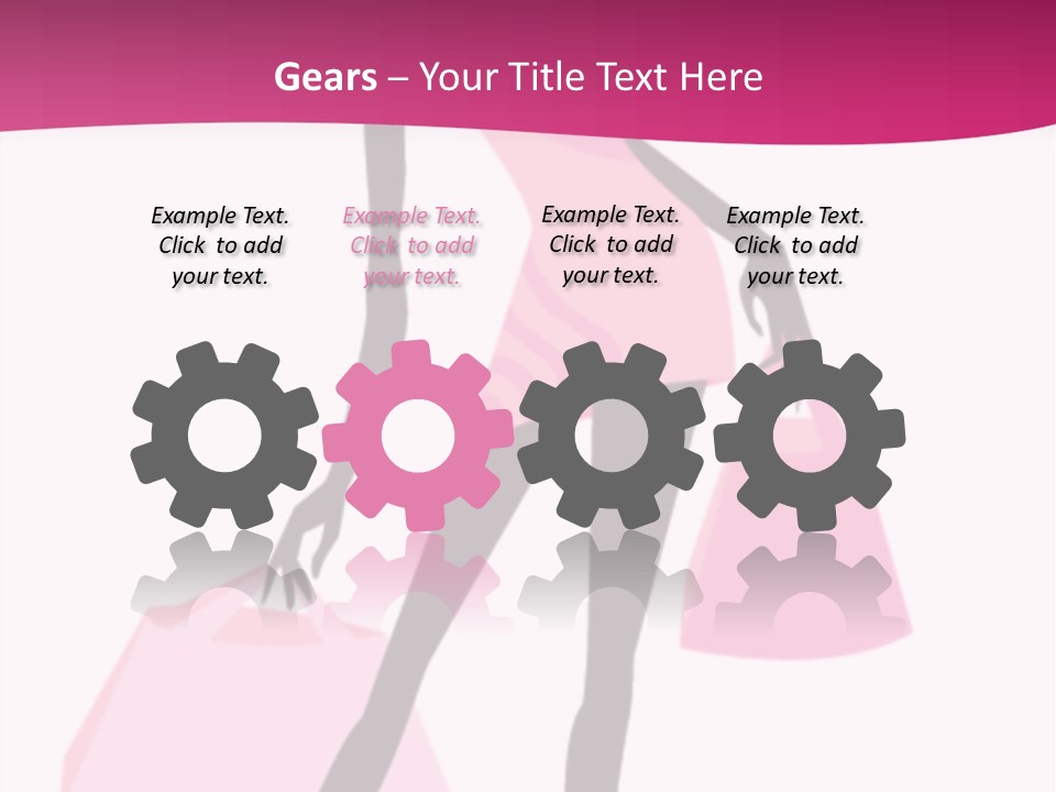 Short Fashion Beautiful PowerPoint Template