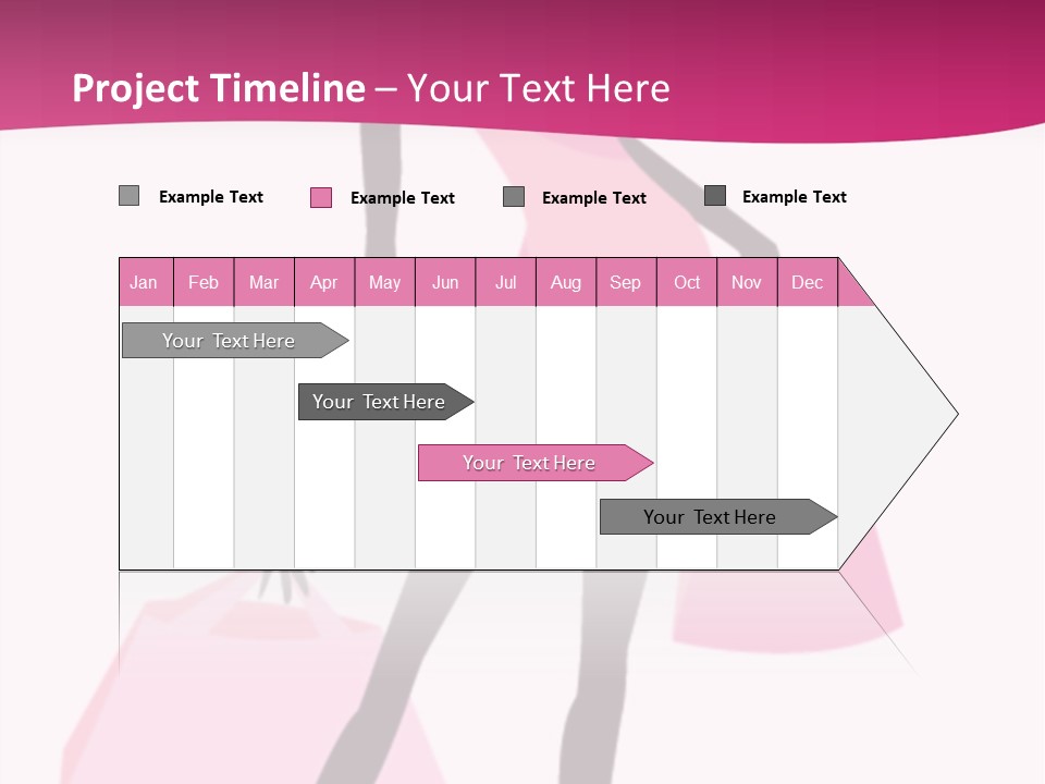 Short Fashion Beautiful PowerPoint Template