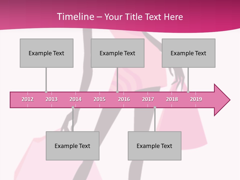 Short Fashion Beautiful PowerPoint Template