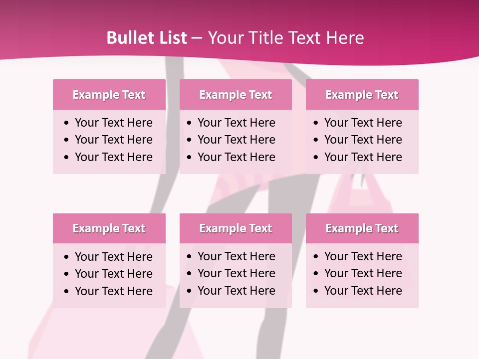 Short Fashion Beautiful PowerPoint Template