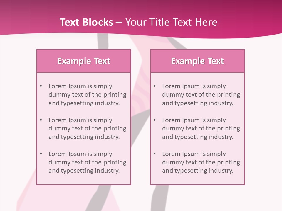 Short Fashion Beautiful PowerPoint Template