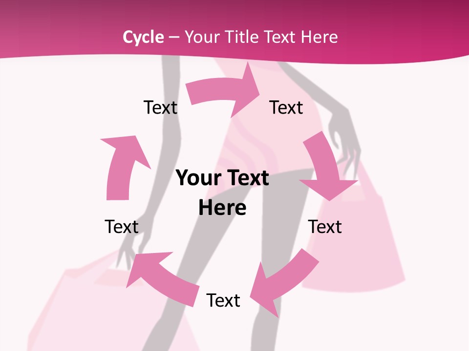 Short Fashion Beautiful PowerPoint Template