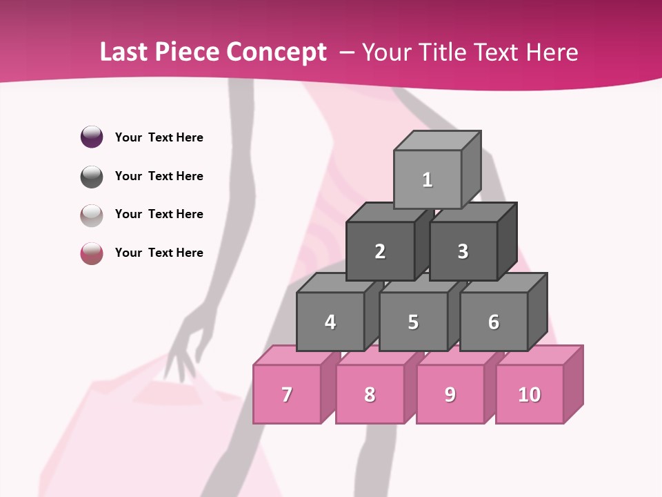 Short Fashion Beautiful PowerPoint Template