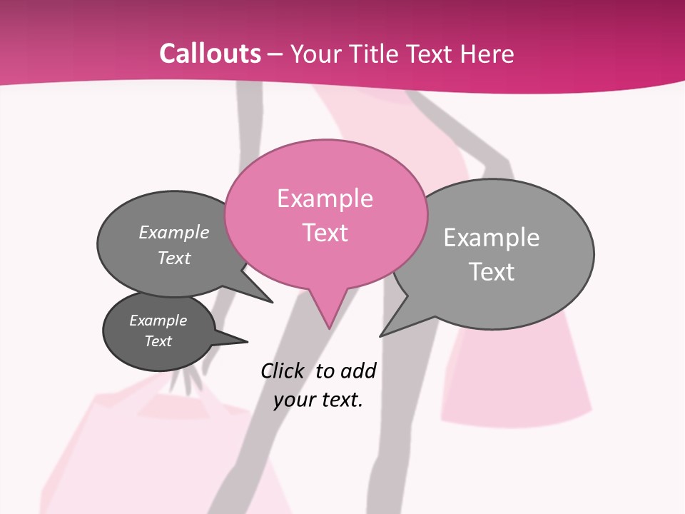 Short Fashion Beautiful PowerPoint Template