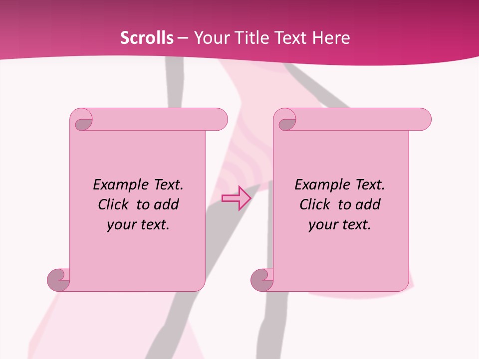 Short Fashion Beautiful PowerPoint Template