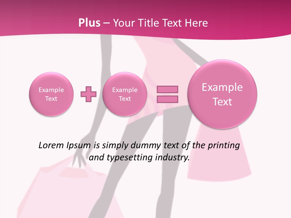 Short Fashion Beautiful PowerPoint Template