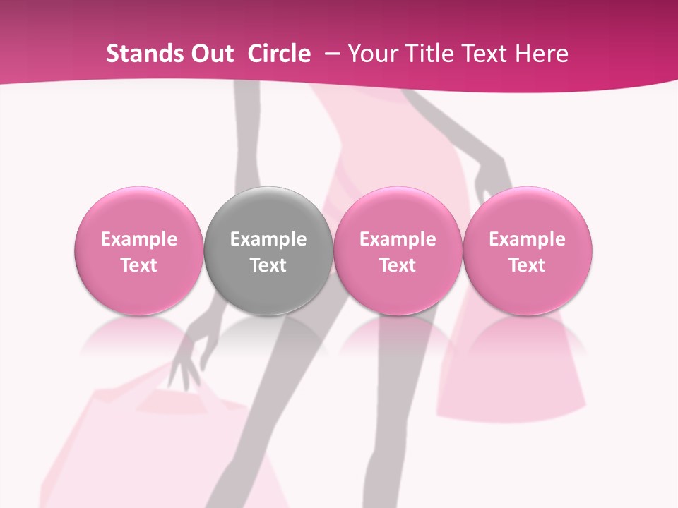 Short Fashion Beautiful PowerPoint Template