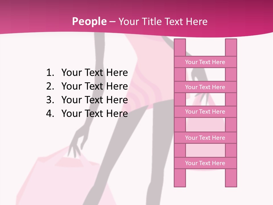 Short Fashion Beautiful PowerPoint Template