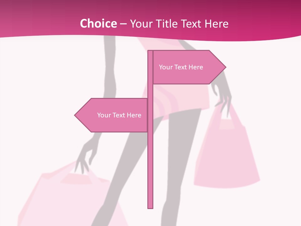 Short Fashion Beautiful PowerPoint Template