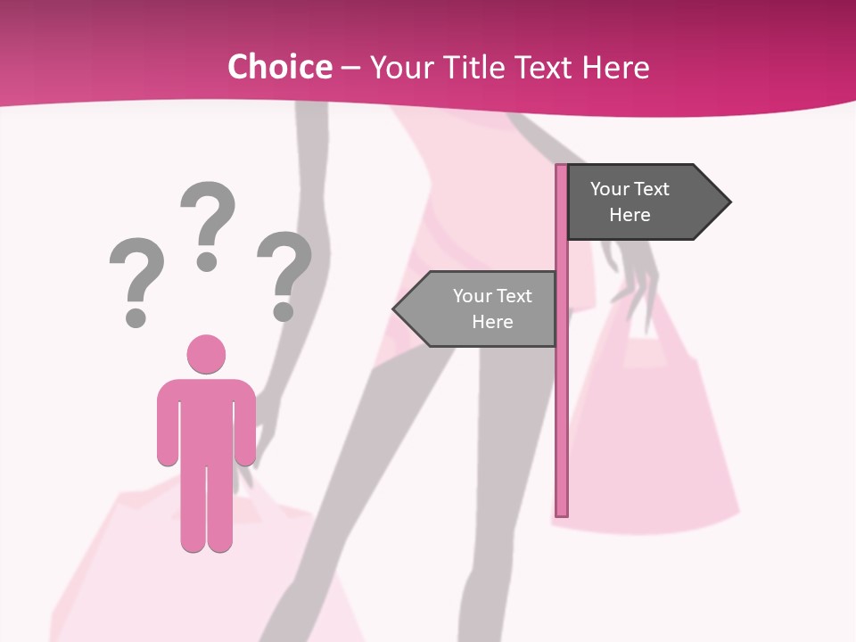 Short Fashion Beautiful PowerPoint Template