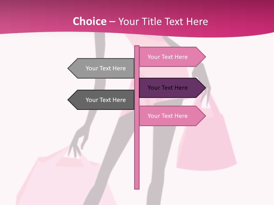 Short Fashion Beautiful PowerPoint Template