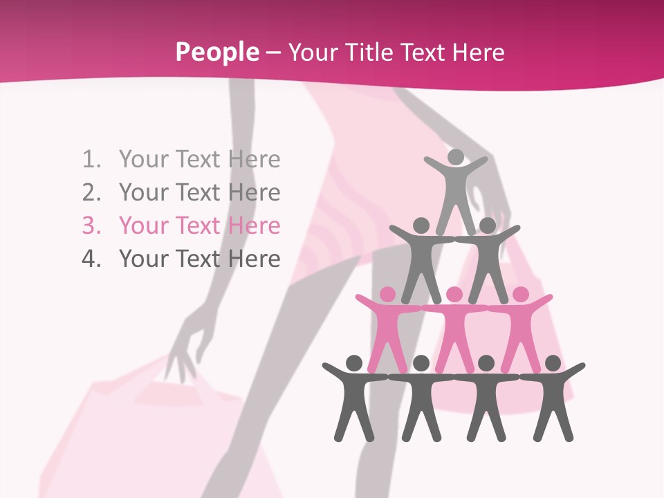 Short Fashion Beautiful PowerPoint Template