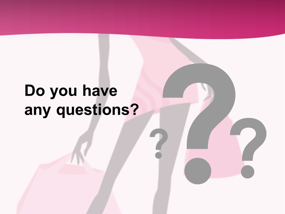 Short Fashion Beautiful PowerPoint Template