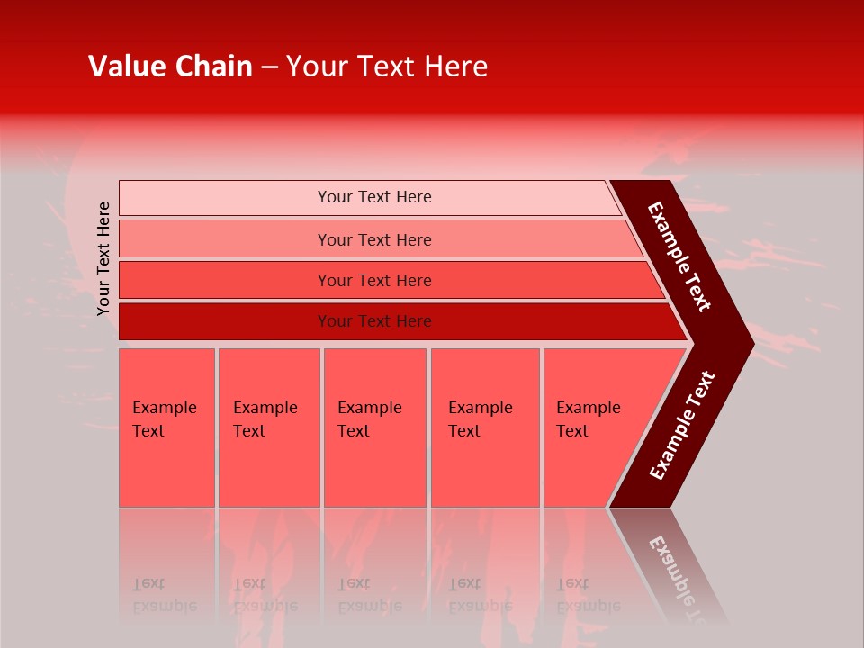 Painted Blob Card PowerPoint Template