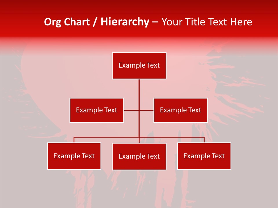 Painted Blob Card PowerPoint Template