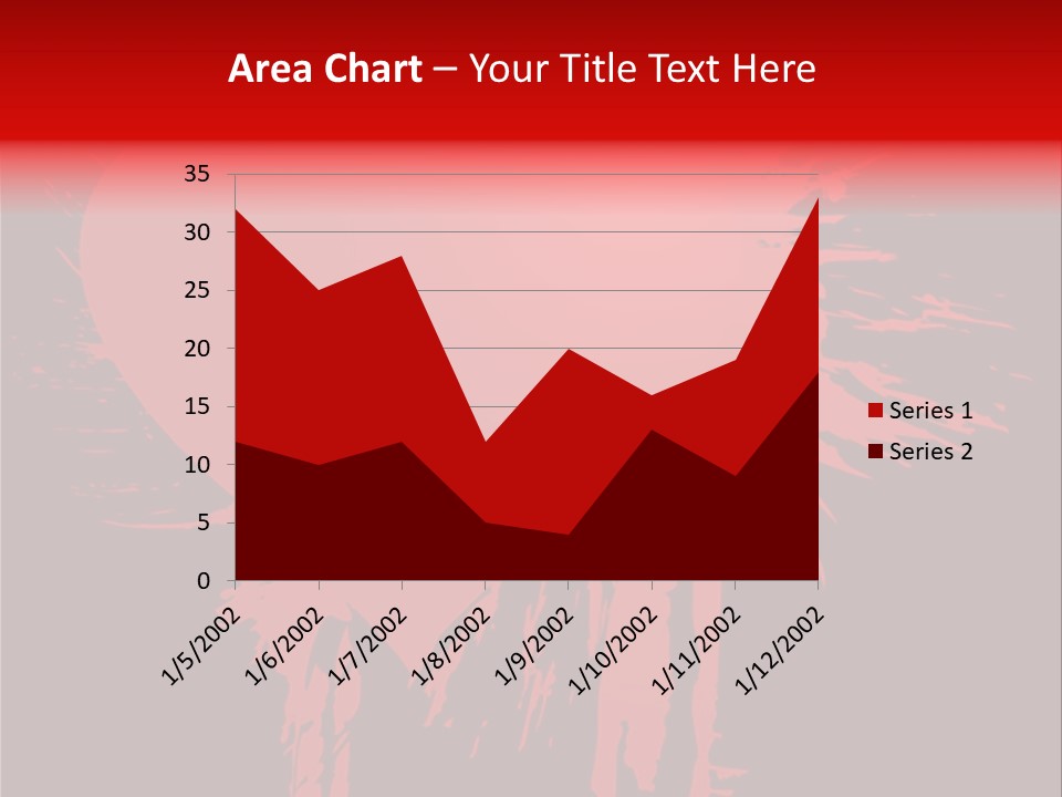 Painted Blob Card PowerPoint Template