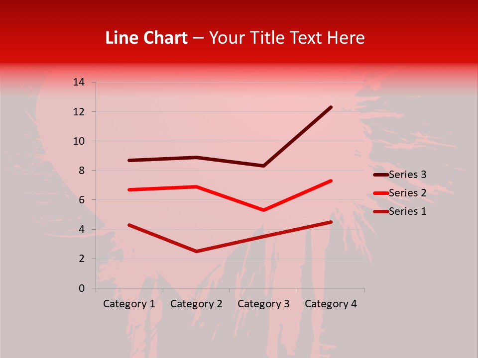 Painted Blob Card PowerPoint Template