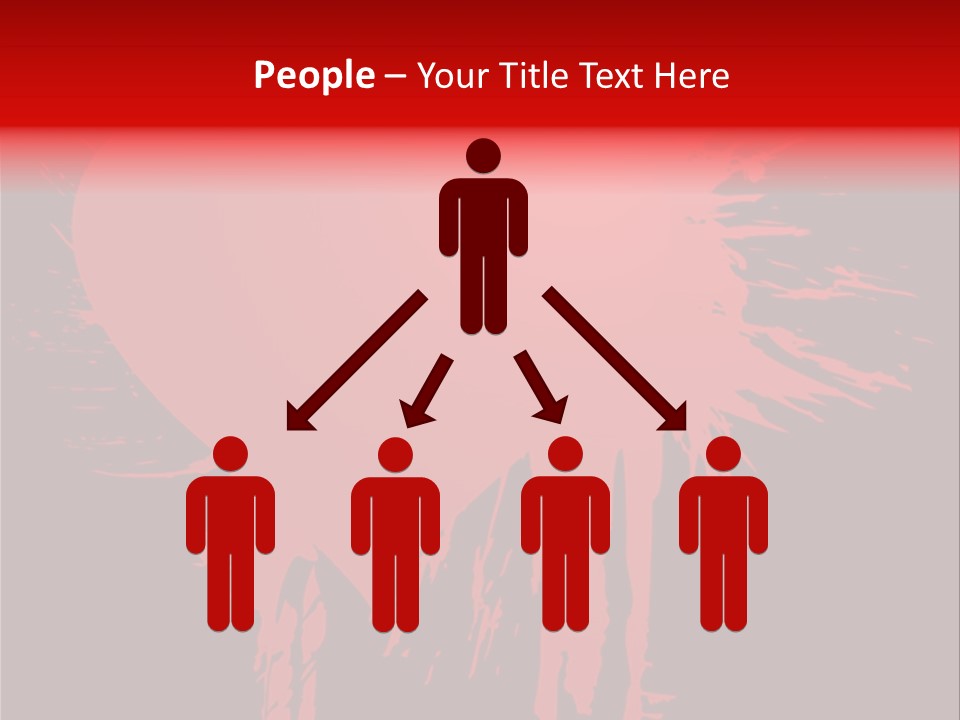 Painted Blob Card PowerPoint Template