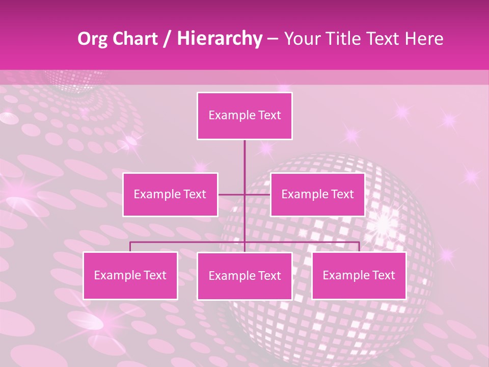 Disco Spotlight Lights PowerPoint Template