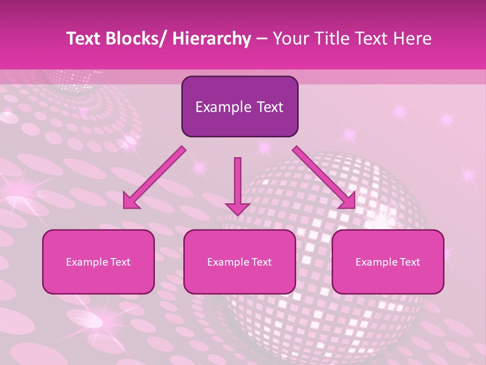 Disco Spotlight Lights PowerPoint Template