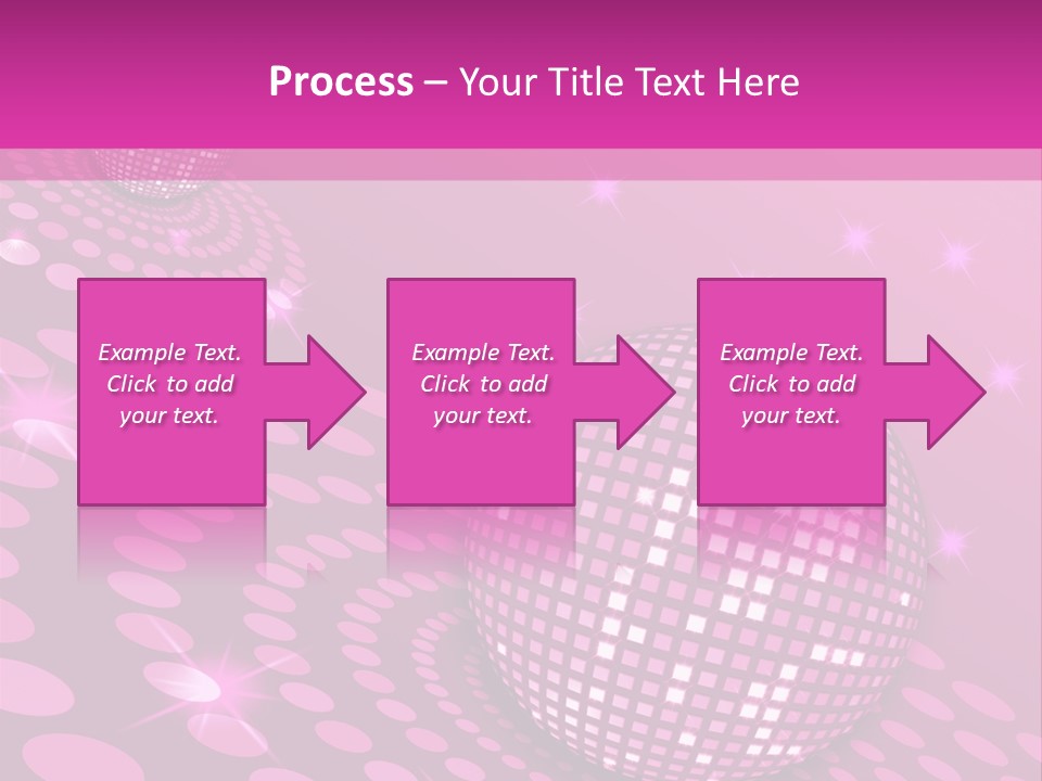 Disco Spotlight Lights PowerPoint Template