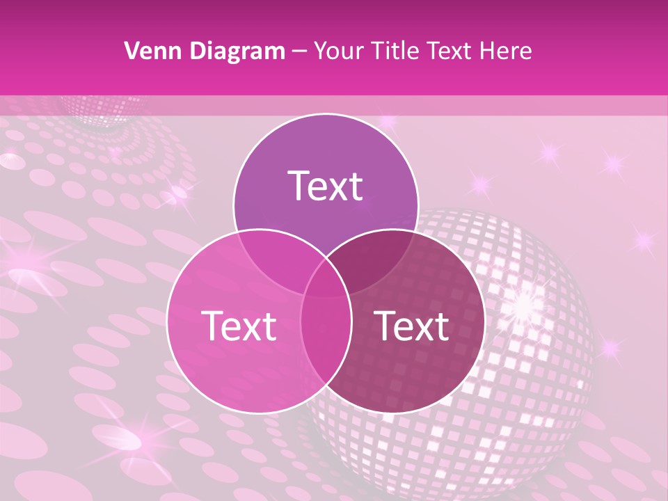 Disco Spotlight Lights PowerPoint Template