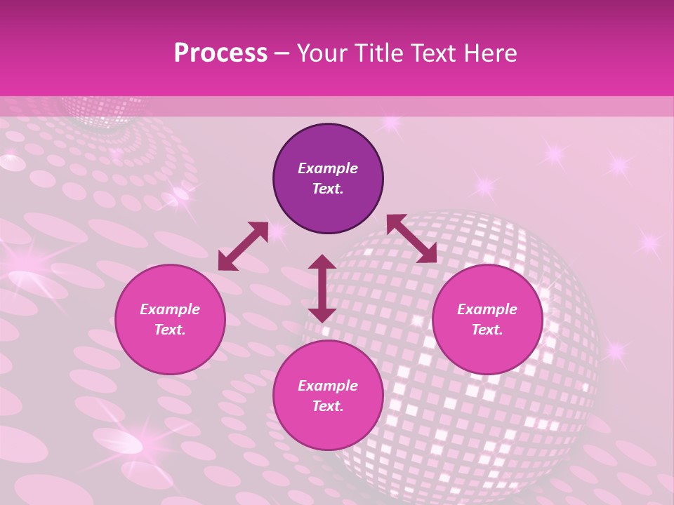 Disco Spotlight Lights PowerPoint Template