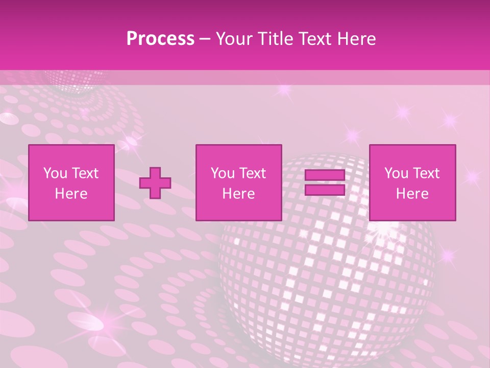 Disco Spotlight Lights PowerPoint Template