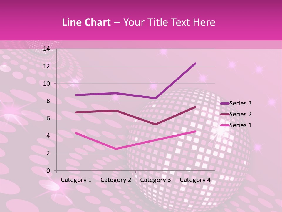 Disco Spotlight Lights PowerPoint Template