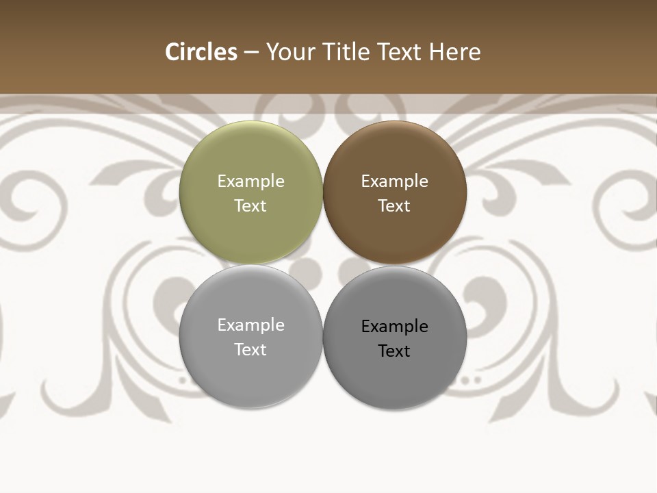 Stylized Special Color PowerPoint Template