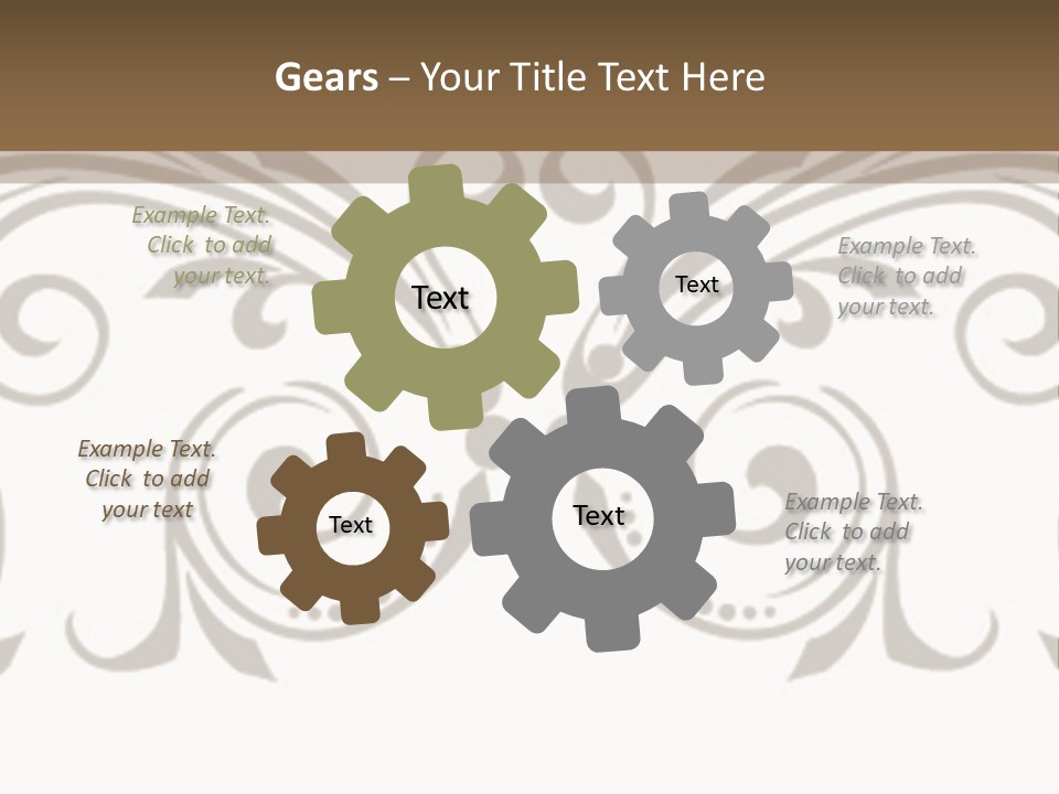 Stylized Special Color PowerPoint Template