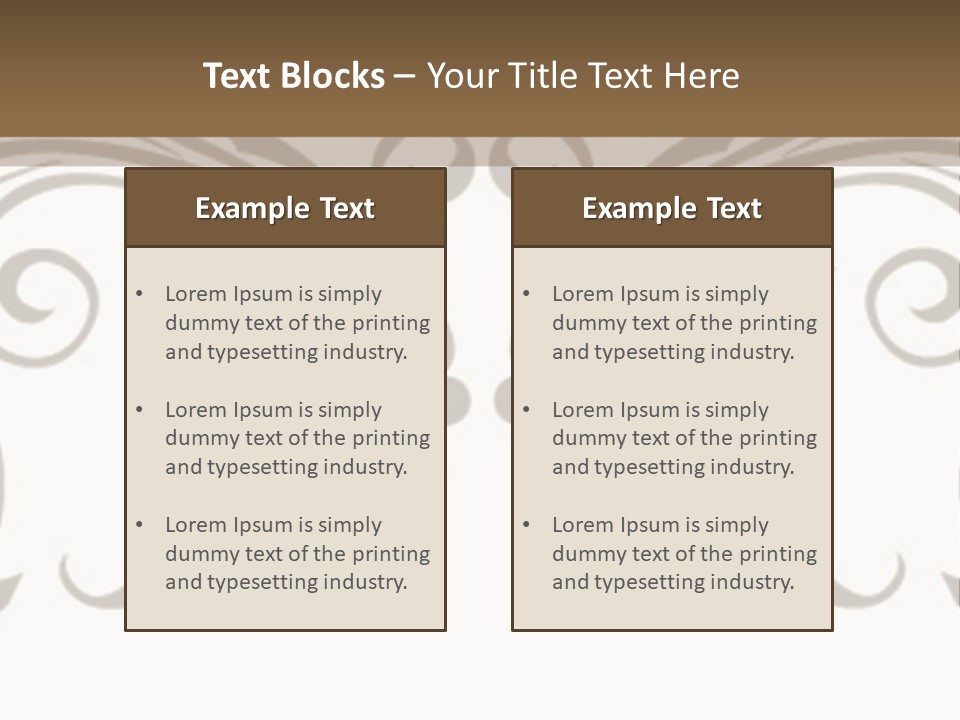 Stylized Special Color PowerPoint Template