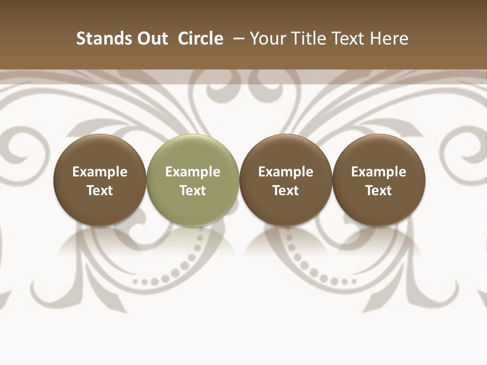 Stylized Special Color PowerPoint Template