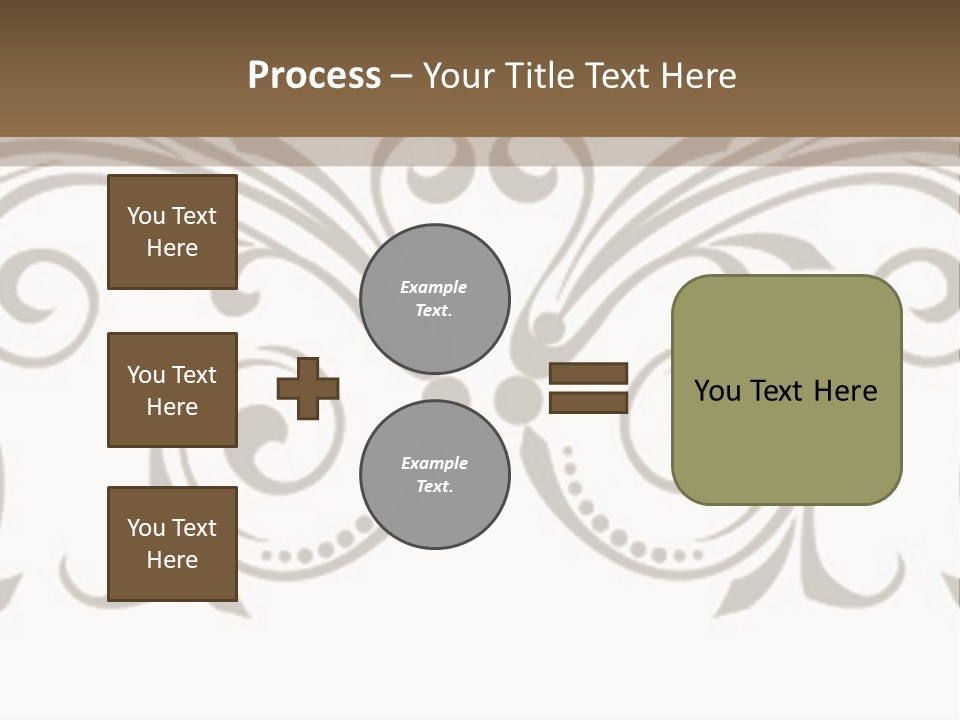 Stylized Special Color PowerPoint Template