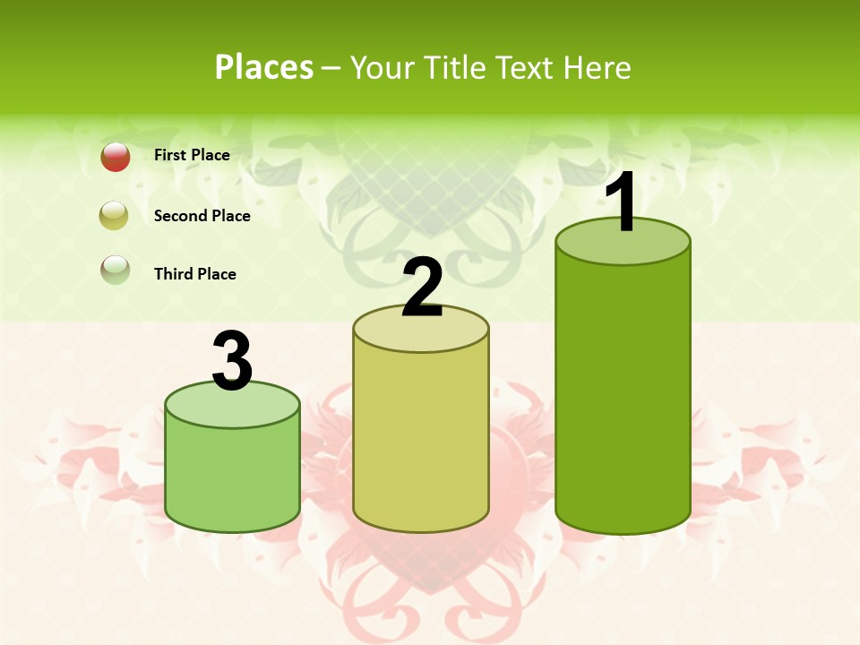 Pink Calla Art PowerPoint Template