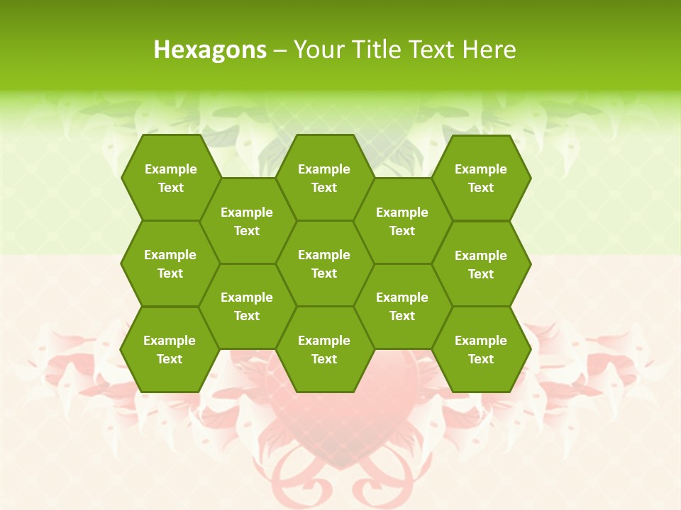 Pink Calla Art PowerPoint Template