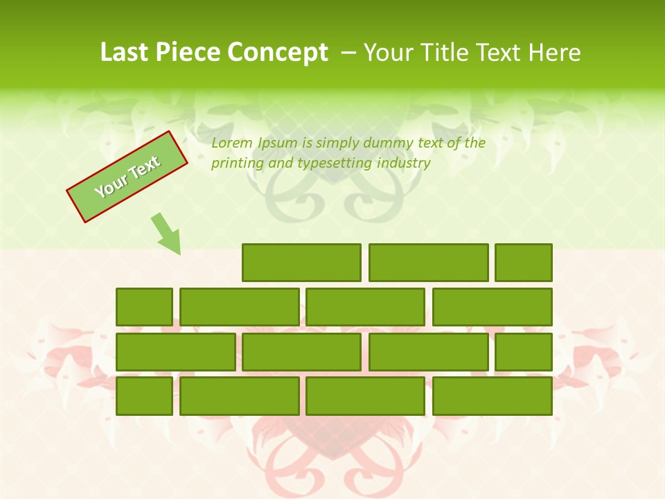 Pink Calla Art PowerPoint Template