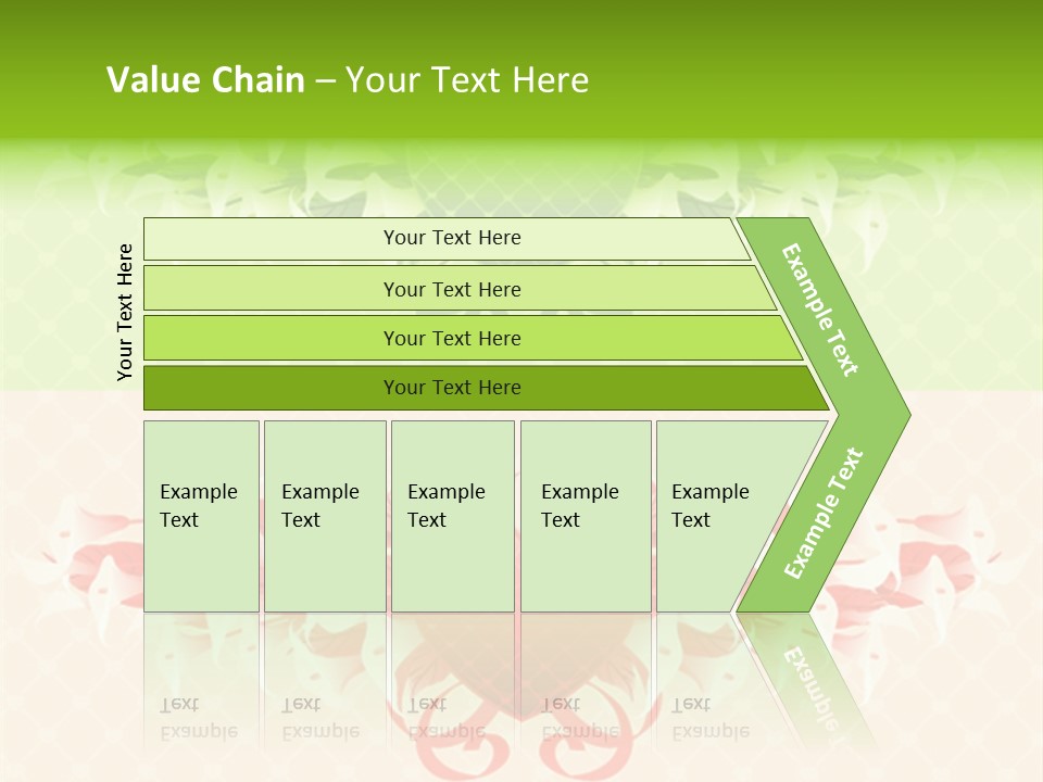 Pink Calla Art PowerPoint Template