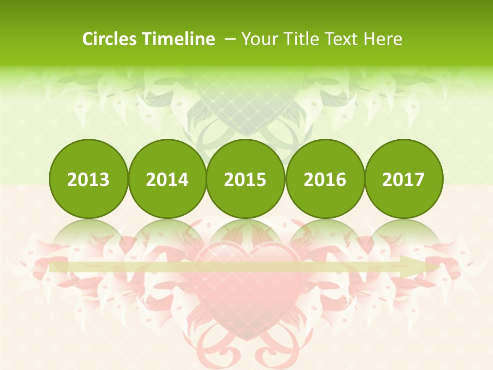 Pink Calla Art PowerPoint Template