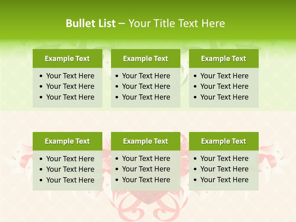 Pink Calla Art PowerPoint Template