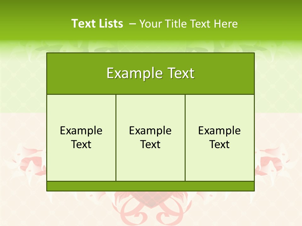 Pink Calla Art PowerPoint Template