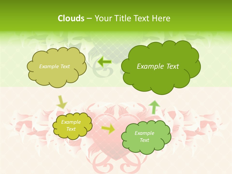 Pink Calla Art PowerPoint Template