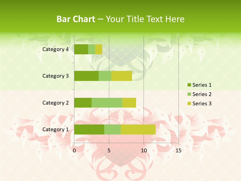 Pink Calla Art PowerPoint Template