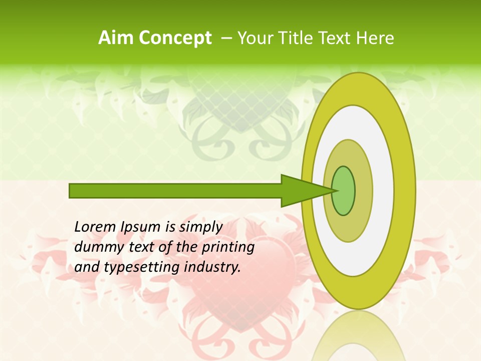 Pink Calla Art PowerPoint Template