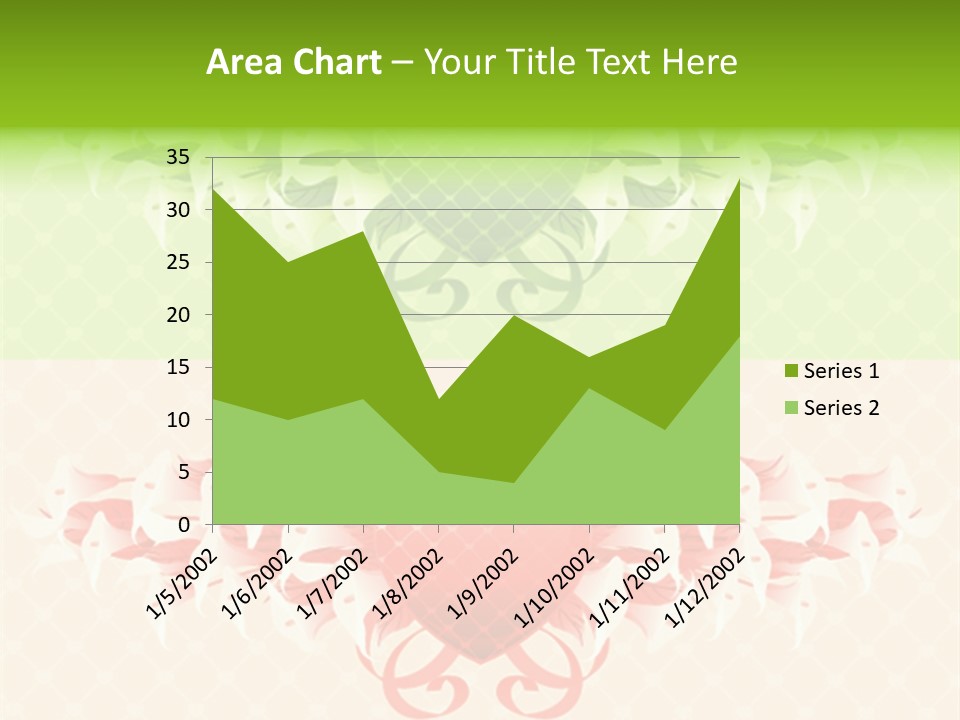 Pink Calla Art PowerPoint Template